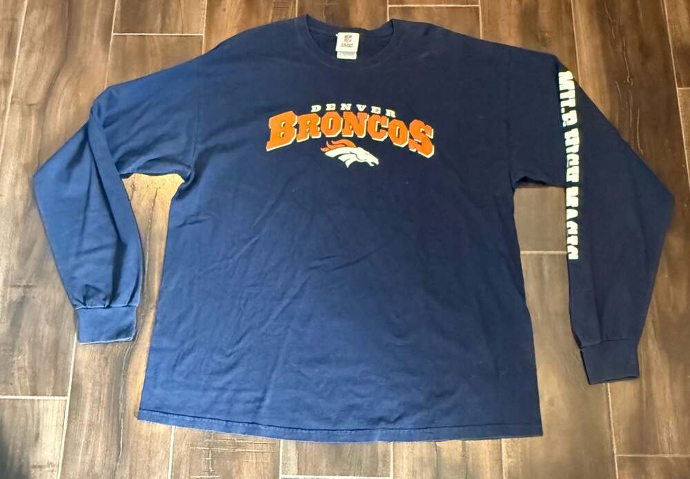 NFL Team Apparel Denver Broncos Mile High Magic Long Sleeve T-Shirt